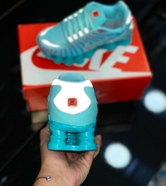 Nike Shox 12 Molas Refletivo Azul (Nacional) na internet