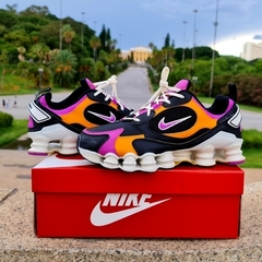 Nike shox cheap homme violet