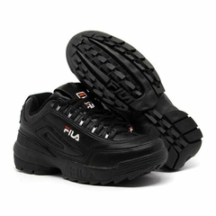 Fila disruptor best sale masculino preto