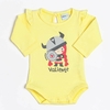 Body Valiente Amarillo 0 a 24 meses