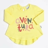 Remera Aventura Amarillo 0 a 24 meses