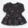 Vestido Dinas Negro 0 a 24 meses