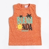 Musculosa Buena Onda Naranja 0 a 24 meses