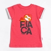 Remera Fiaca Naranja 0 a 24 meses