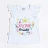 Remera Explorar Blanco 2 a 8 años