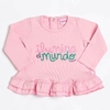 Remera Ilumina Rosa 0 a 24 Meses