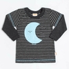 Remera Noni Negro 0 a 24 Meses