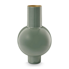 FLORERO METAL MEDIUM VERDE - comprar online