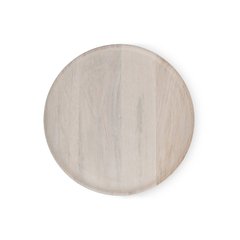 PLATO DE MADERA ESMALTADA AZUL 30 CM - comprar online