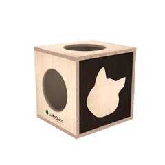 Nicho toca para gatos Cubika (Aplique Cara) La RoOteria Cat Design (SOB ENCOMENDA)