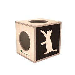 Nicho toca para gatos Cubika (Aplique Gato) La RoOteria Cat Design (SOB ENCOMENDA)