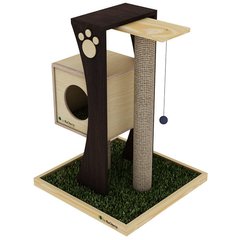 Arranhador para gatos Arboré Toca - La RoOteria Cat Design (SOB ENCOMENDA) na internet