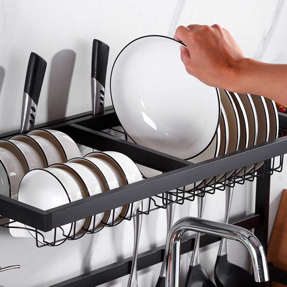 Seca Platos Organizador Escurridor De Cubiertos Acero Inox 65 CM SEC1