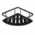 Esquinero Acero Inox Simple Negro - B83N - comprar online