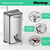Dispenser Jabón Liquido 500ml acero inoxable - B67 - tienda online
