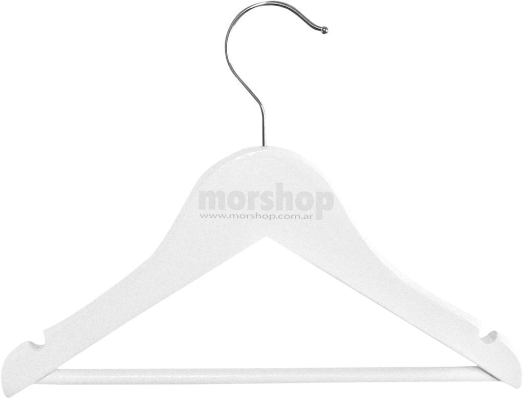 Percha de Madera para Bebe x 100 unidades - M2605