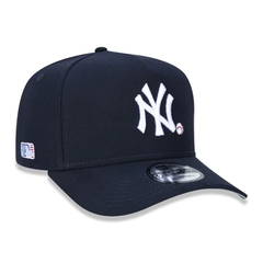 Boné Aba Curva New Era NY Yankees 9FORTY MLB Marinho - comprar online