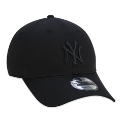 Boné Aba Curva New Era NY Yankees Strapback 9TWENTY MLB Preto - comprar online