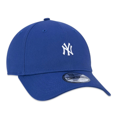 Boné New Era 9FORTY Snapback MLB NY Yankees Mini Logo Aba Curva Royal - comprar online