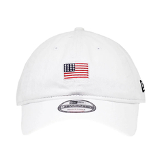 Boné New Era 9TWENTY Aba Curva Mini Flag EUA Branco