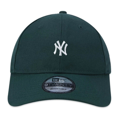 Boné New Era 9TWENTY Strapback MLB NY Yankees Aba Curva Verde