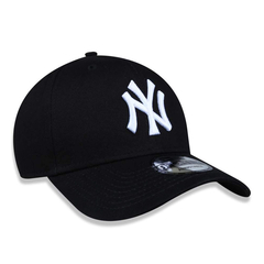 Boné New Era NY Yankees Aba Curva 9FORTY 940 Snapback Preto - comprar online