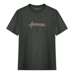 Camiseta Approve Bold New Classic Verde/Bege