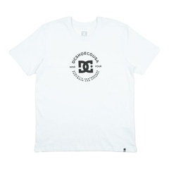 Camiseta DC Shoes Branca Manga Curta Star Pilot