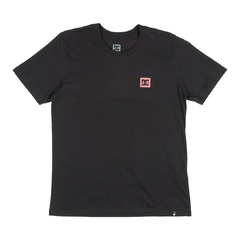 Camiseta DC Shoes Minimal Square Stripe Preta