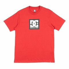 Camiseta DC Shoes Square Star Vermelha