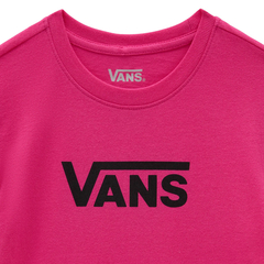 Camiseta Infantil Vans Flying V Crew Magenta na internet