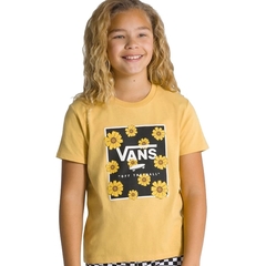 Camiseta Infantil Vans OTW Sunflower Amarela
