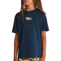 Camiseta Infantil Vans Pineapple Azul Marinho
