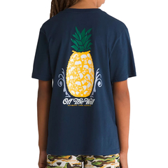 Camiseta Infantil Vans Pineapple Azul Marinho - comprar online