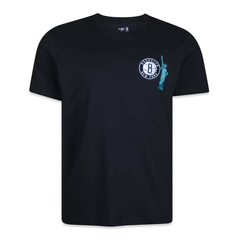 Camiseta New Era Brooklyn Nets Core City Icons Preta