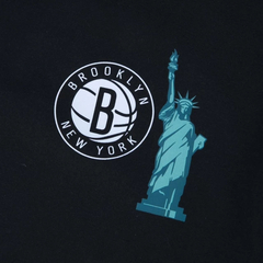 Camiseta New Era Brooklyn Nets Core City Icons Preta na internet