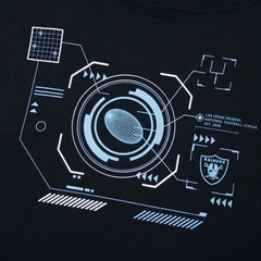 Camiseta New Era Las Vegas Raiders Tecnologic Preto - Phyton Shop