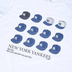 Camiseta New Era MLB New York Yankees Core Branca - Phyton Shop