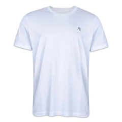 Camiseta New Era MLB NY Yankees Essentials Mini Logo Branca