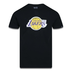 Camiseta New Era NBA Los Angeles Lakers Preta