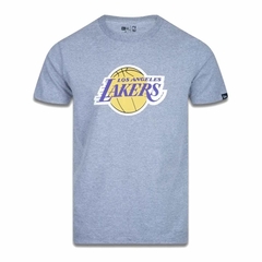 Camiseta New Era Los Angeles Lakers Cinza