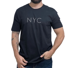 Camiseta New Era NYC Regular Core Preto