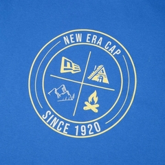 Camiseta New Era Outdoor Azul na internet