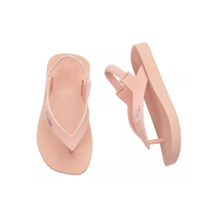 Chinelo Infantil Mini Melissa Sun Long Beach Baby Bege na internet