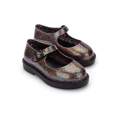 Sapatilha Mini Melissa Lola II Vidro Multicor/Preto