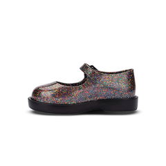 Sapatilha Mini Melissa Lola II Vidro Multicor/Preto na internet