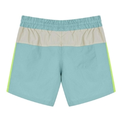 Shorts Approve Retropia Azul/Amarelo - comprar online