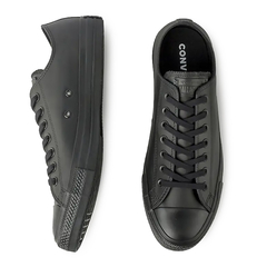 Tênis Converse All Star Chuck Taylor Monochrome Leather Ox Unissex na internet