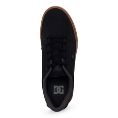 Tênis Infantil DC Shoes Anvil Tx La Preto/Gum - Phyton Shop