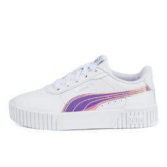 Tênis Infantil Puma Carina 2.0 Holo Sneakers Branco/Prata na internet